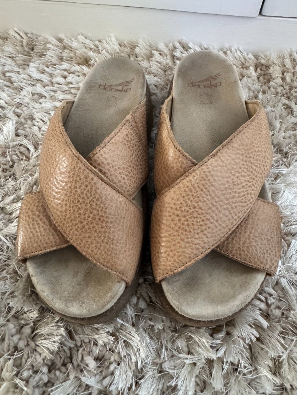 Dansko Bridget 39 Honey. Worn 3x
